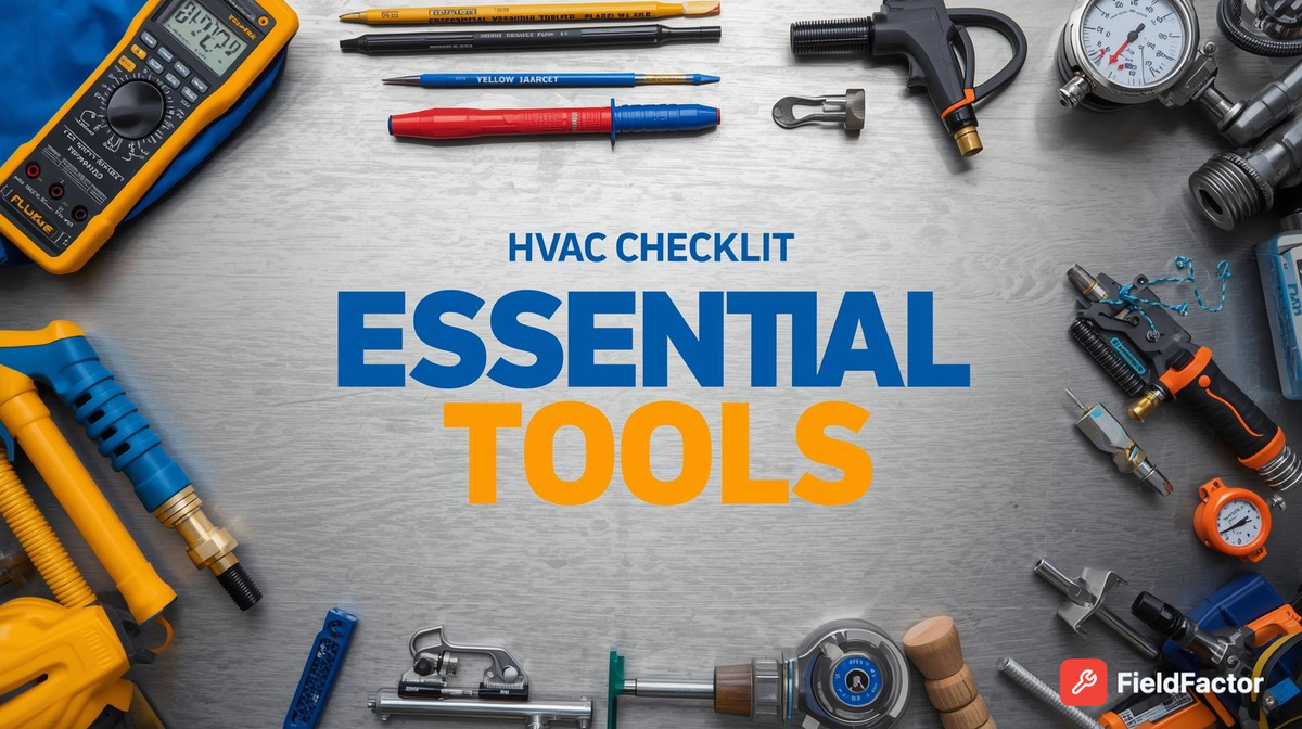 Basic List of Essential Tools for Those New to HVAC in 2025